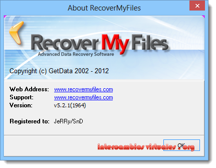recover my files v5 key